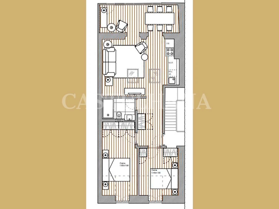 Apartamento T2 para Venda em Campo de Ourique Foto 12