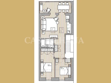 Apartamento T2 para Venda em Campo de Ourique