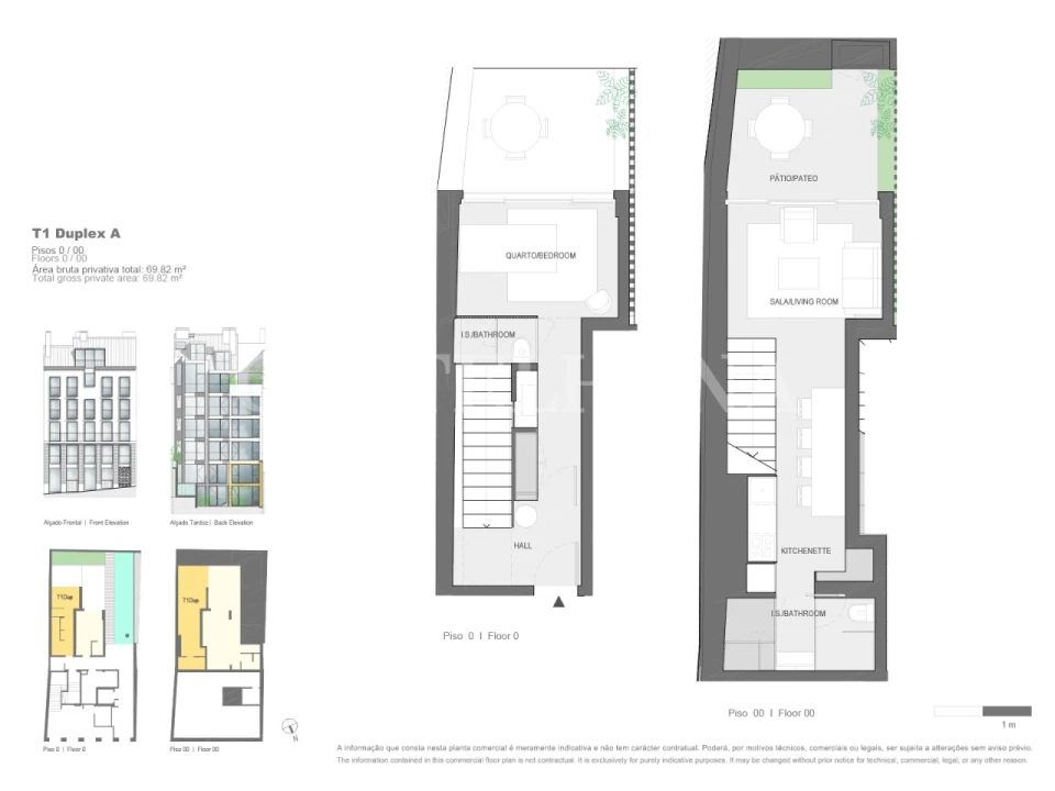 Apartamento T1 para Venda em Santo António Foto 8