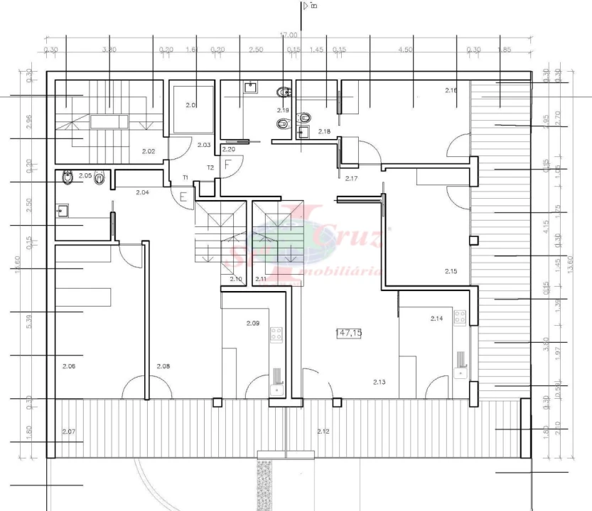Apartamento T2 para Venda em Santo Antonio dos Olivais Foto 10