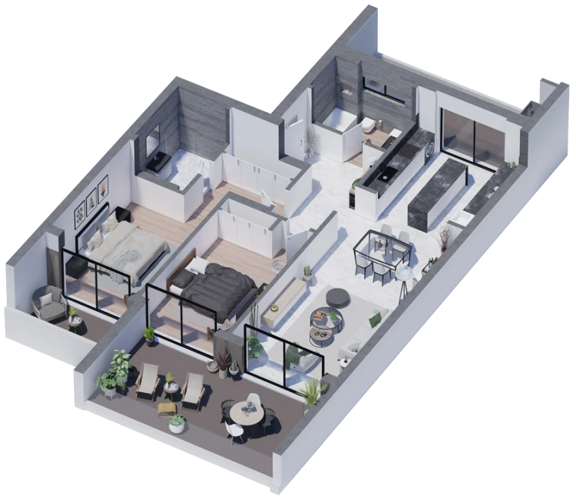Apartamento T2 para Venda em Alvor Foto 7