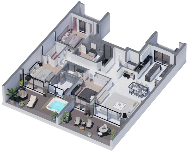Apartamento T3 para Venda em Alvor Foto 6