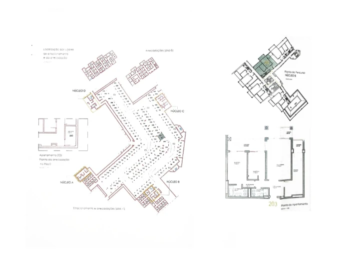 Apartamento T2 para Venda em Quarteira Planta 1