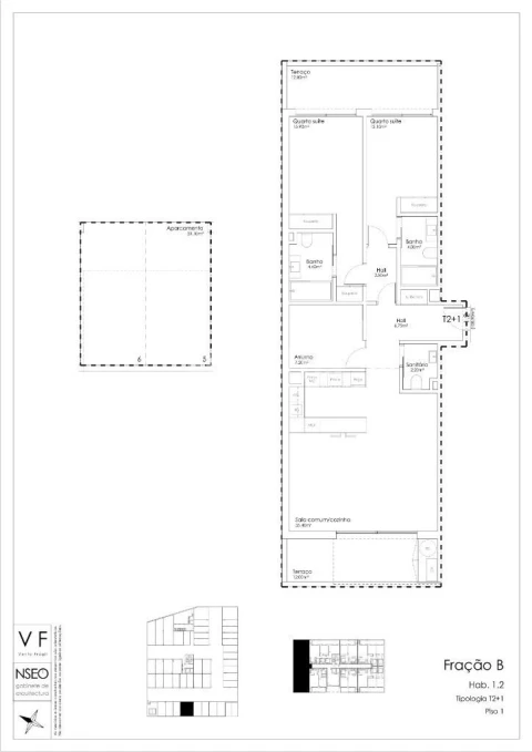 Apartamento T2 para Venda em São João da Madeira