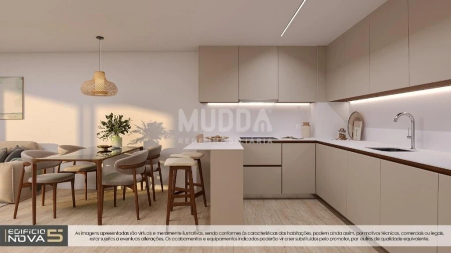 Apartamento T2 para Venda em São João da Madeira Foto 3