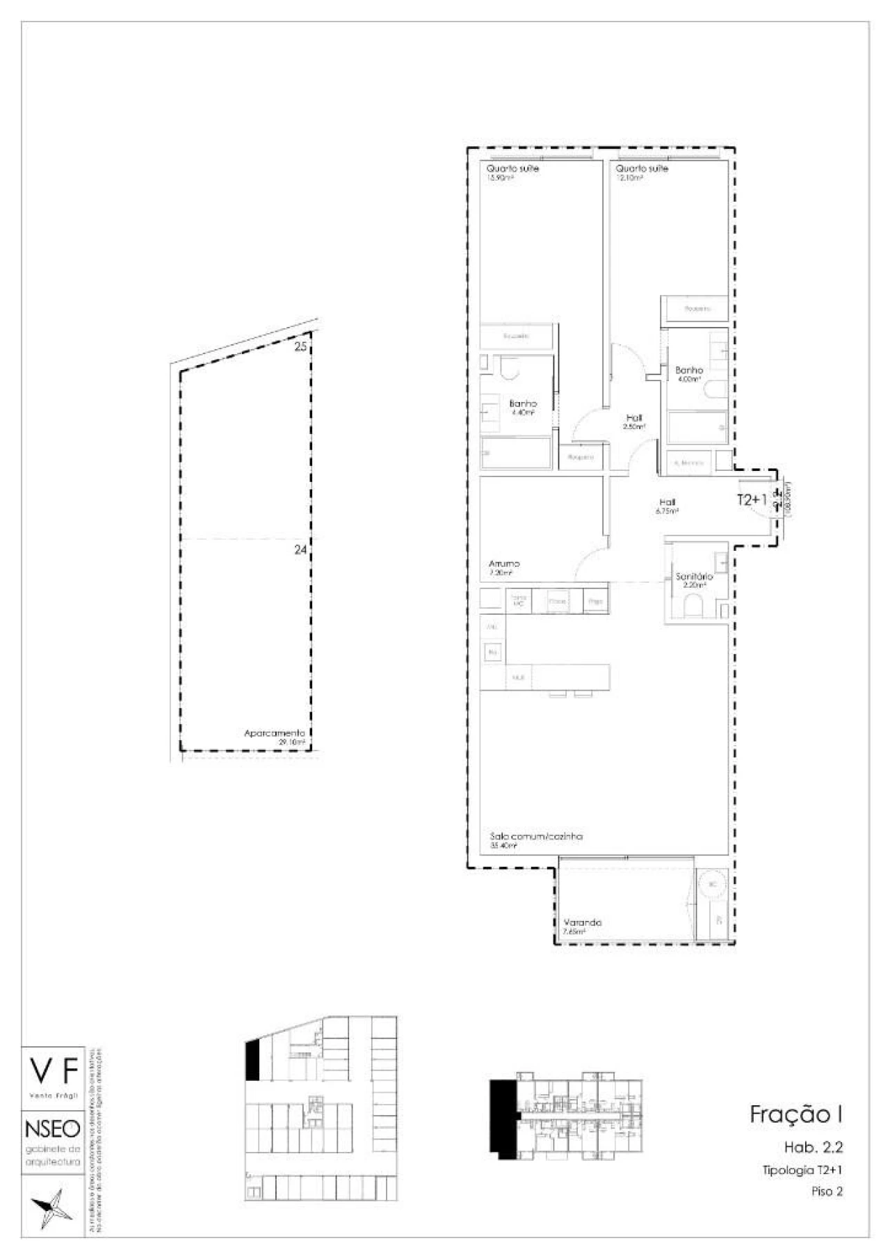 Apartamento T2 para Venda em São João da Madeira Foto 20