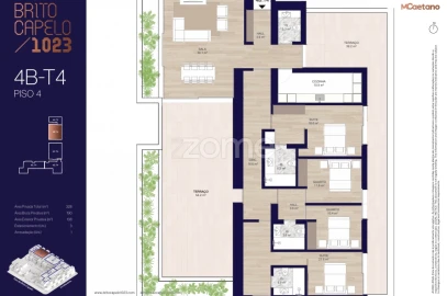 Apartamento T4 para Venda em Matosinhos e Leça da Palmeira