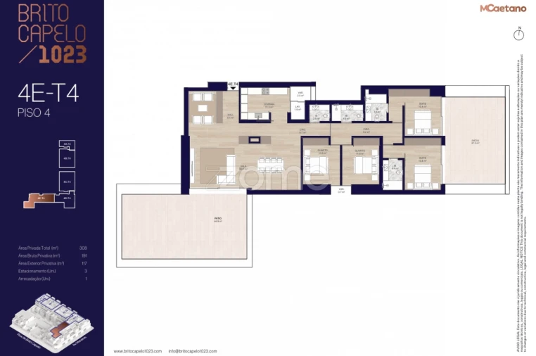 Apartamento T4 para Venda em Matosinhos e Leça da Palmeira Foto 11