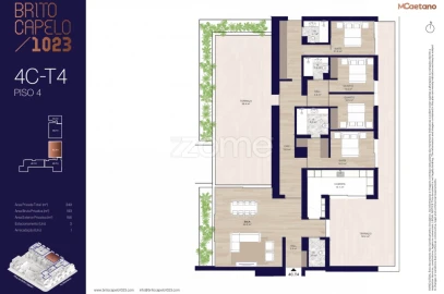 Apartamento T4 para Venda em Matosinhos e Leça da Palmeira