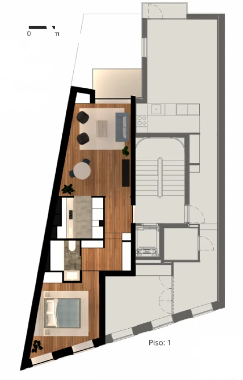 Apartamento T1 para Venda em Cedofeita, Santo Ildefonso, Sé, Miragaia, São Nicolau e Vitória