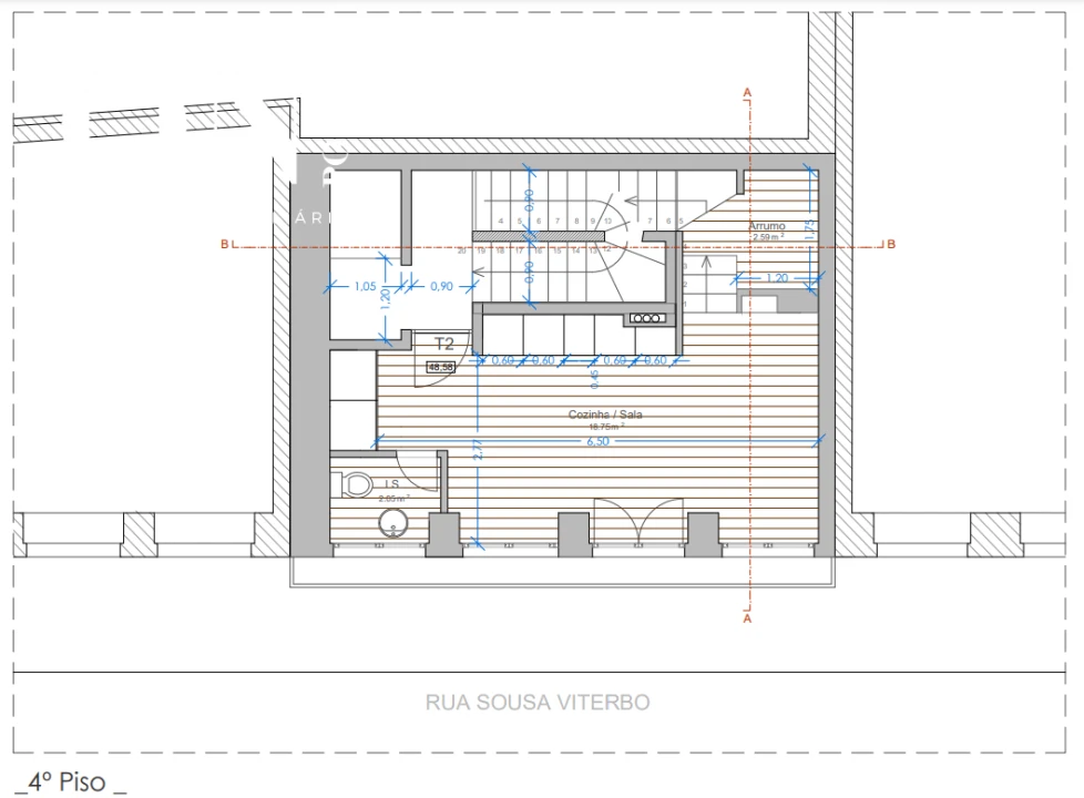 Apartamento T2 para Venda em Cedofeita, Santo Ildefonso, Sé, Miragaia, São Nicolau e Vitória Foto 25