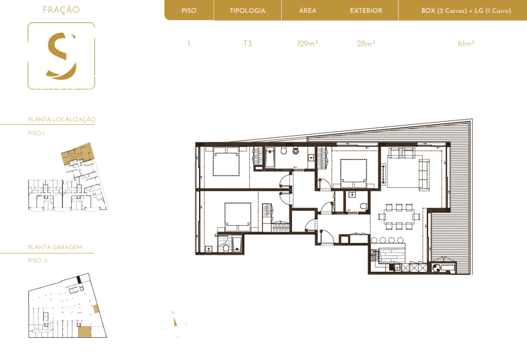 Apartamento T3 para Venda em Arcozelo Foto 17