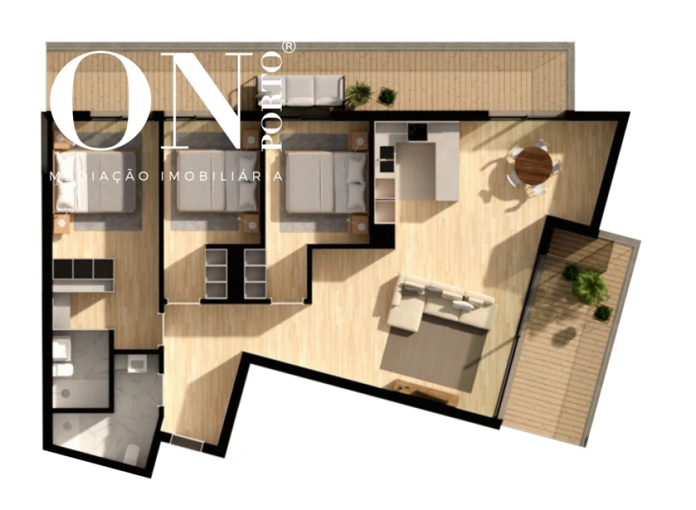 Apartamento T3 para Venda em Arcozelo Foto 16