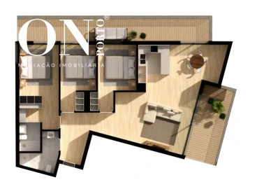 Apartamento T3 para Venda em Arcozelo
