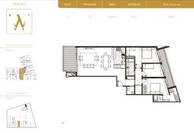 Apartamento T3 para Venda em Arcozelo