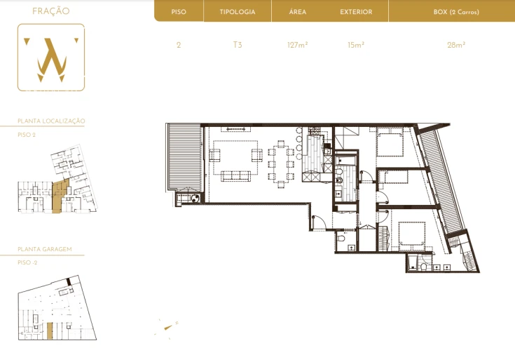 Apartamento T3 para Venda em Arcozelo Foto 17