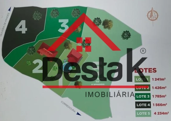 Terreno para Venda em São Vicente de Lafões Foto 12