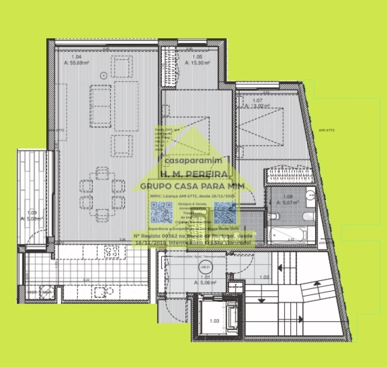 Apartamento T2 para Venda em Canidelo Foto 7