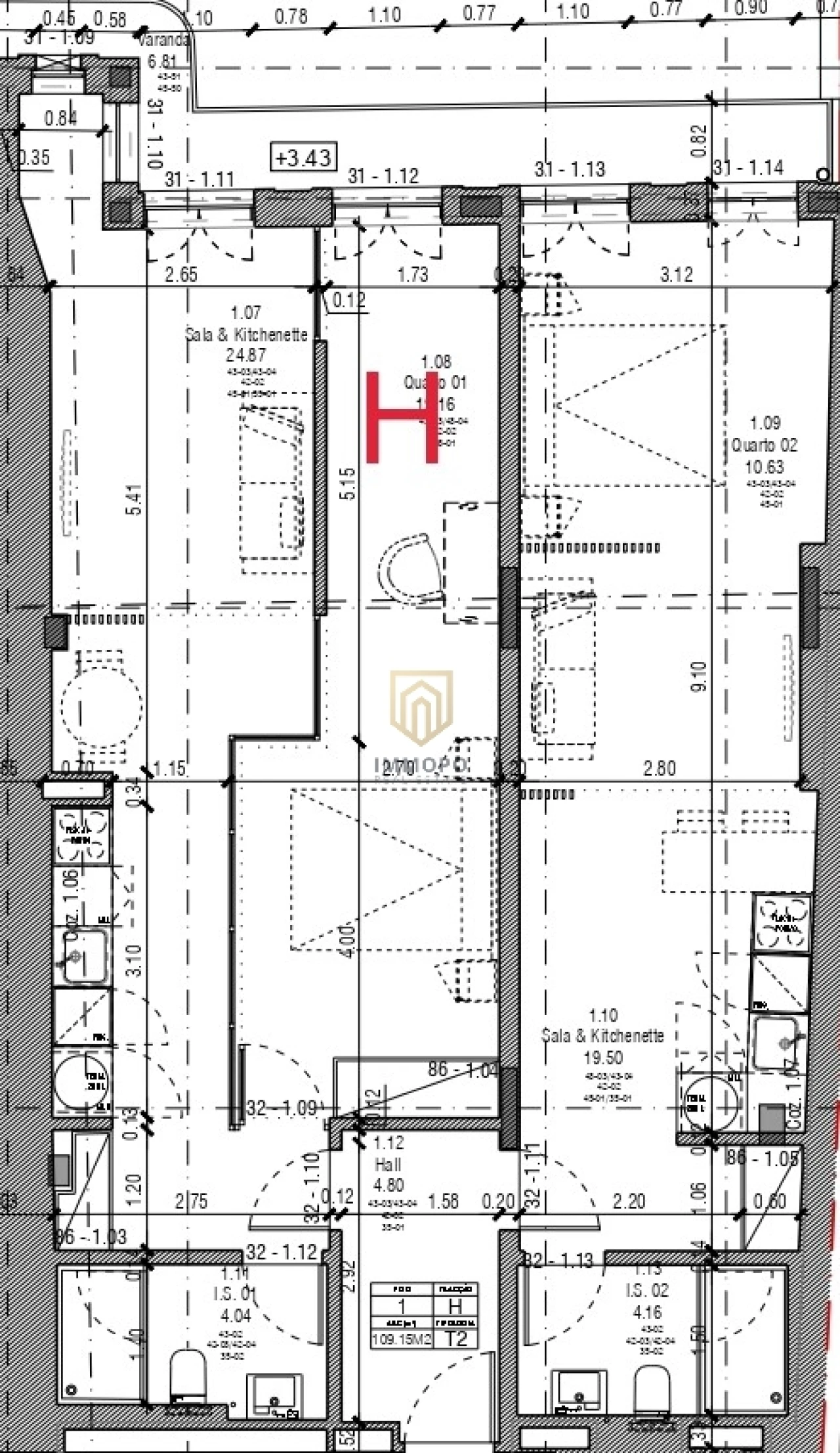 Apartamento T2 para Venda em Cedofeita, Santo Ildefonso, Sé, Miragaia, São Nicolau e Vitória Foto 20
