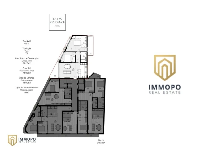 Apartamento T2 para Venda em Paranhos Foto 8