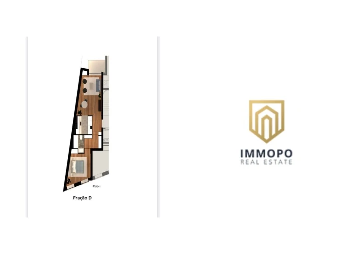 Apartamento T1 para Venda em Cedofeita, Santo Ildefonso, Sé, Miragaia, São Nicolau e Vitória Foto 13