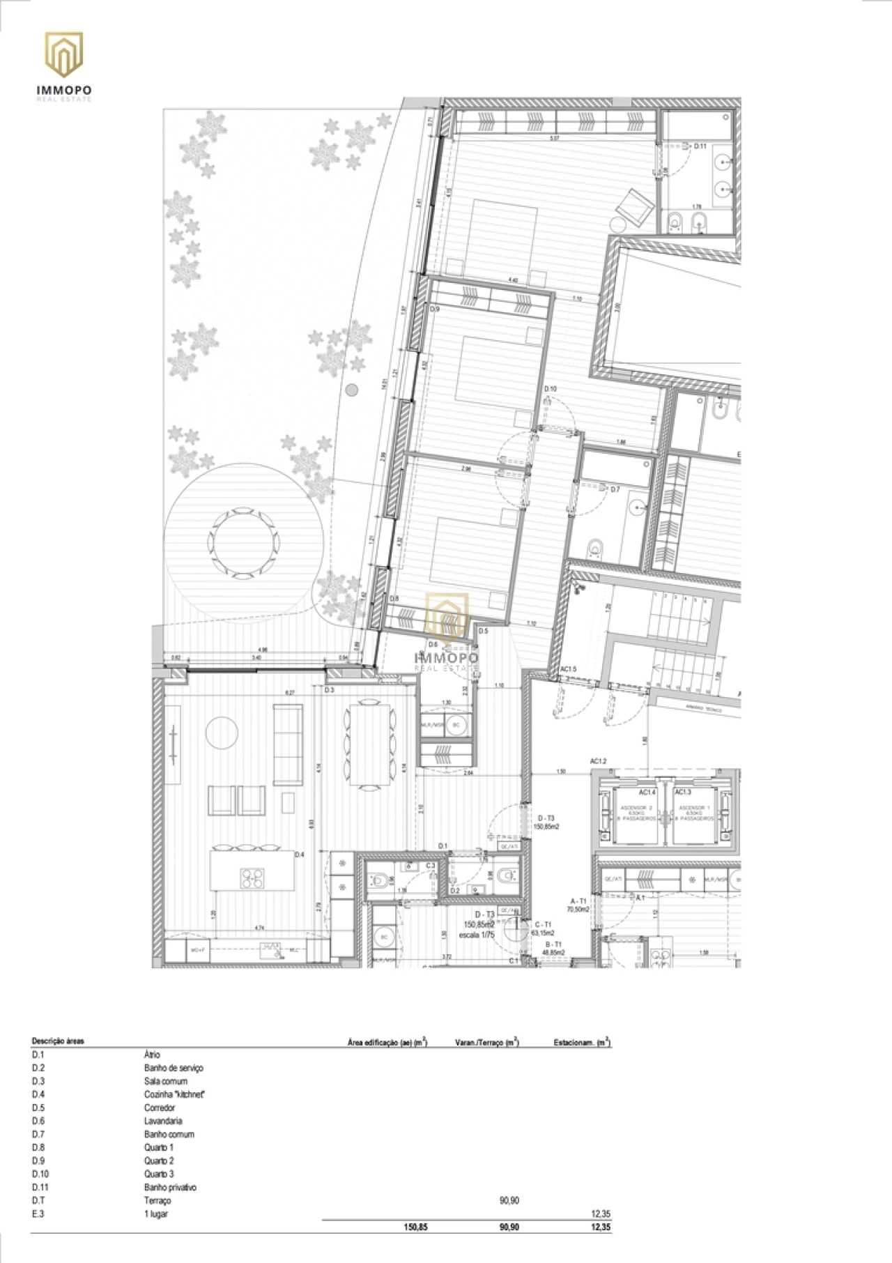 Apartamento T3 para Venda em Bonfim Foto 23