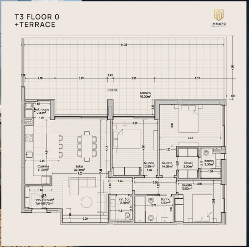 Apartamento T3 para Venda em Aguas Santas Foto 30