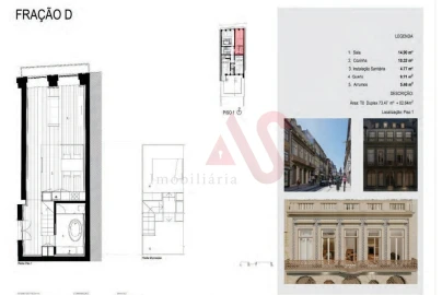 Apartamento T1 para Venda em Cedofeita, Santo Ildefonso, Sé, Miragaia, São Nicolau e Vitória