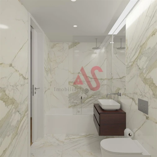Apartamento T1 para Venda em Canidelo Foto 9