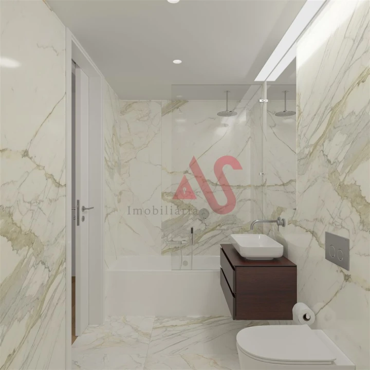 Apartamento T1 para Venda em Canidelo Foto 9