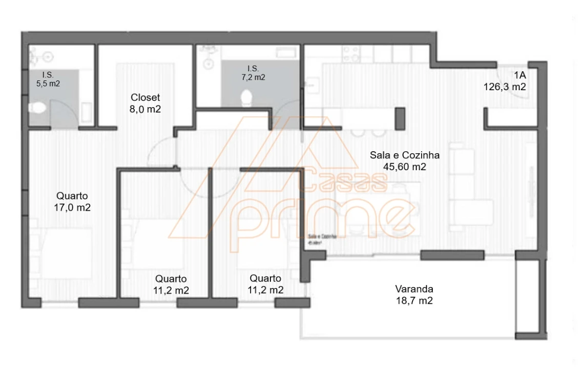 Apartamento T3 para Venda em Poiares (Santo Andre) Foto 7