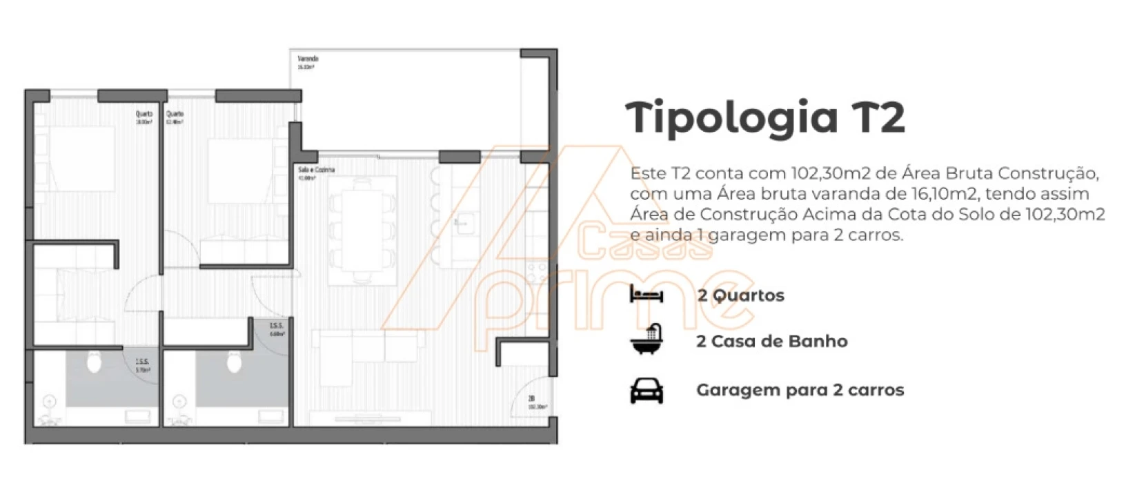Apartamento T2 para Venda em Poiares (Santo Andre) Foto 9