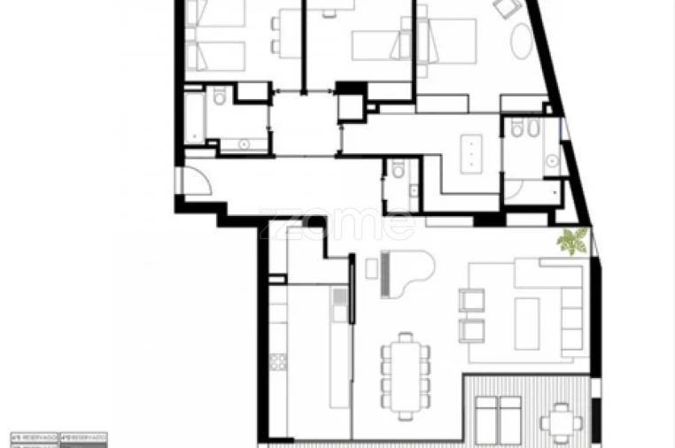 Apartamento T3 para Arrendamento em Aldoar, Foz do Douro e Nevogilde Foto 31