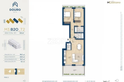 Apartamento T2 para Venda em Canidelo