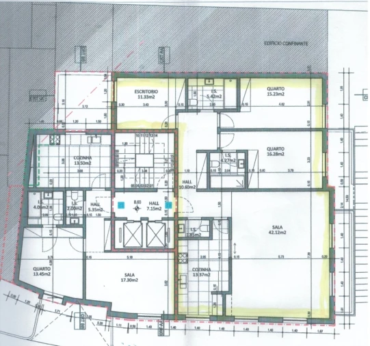 Apartamento T3 para Venda em Arroios Planta 1