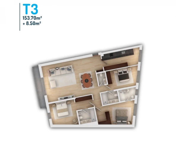 Apartamento T3 para Venda em Vila do Conde Foto 20