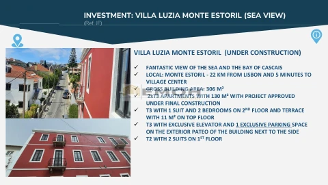 Apartamento T3 para Venda em Cascais e Estoril