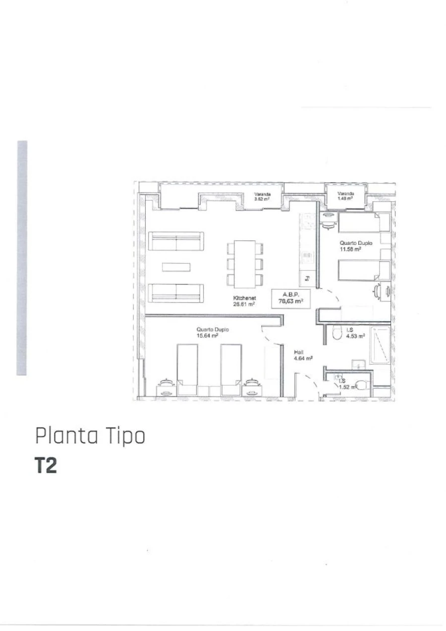 Apartamento T2 para Venda em Paranhos Foto 10