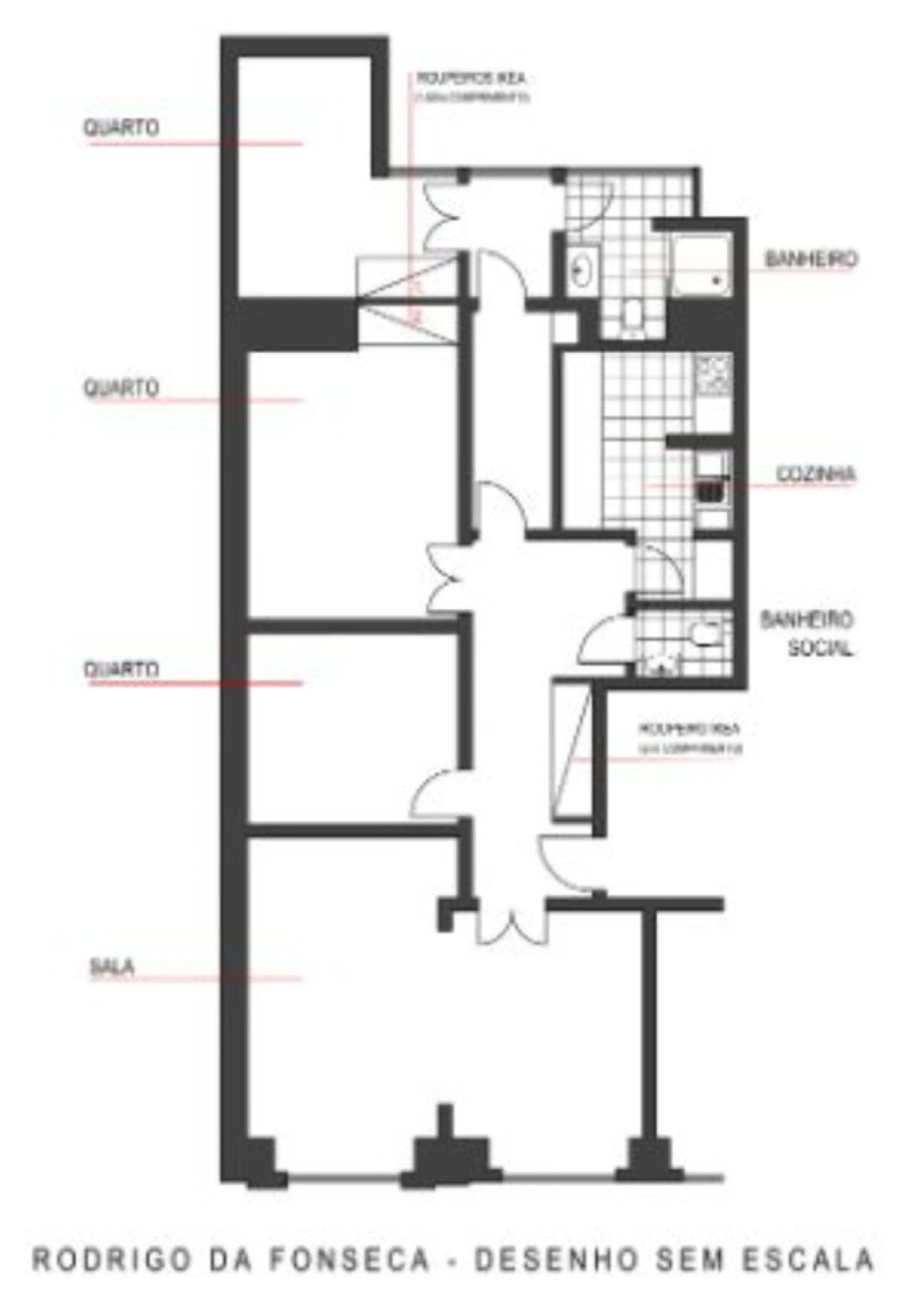 Apartamento T3 para Venda em Santo António Foto 34