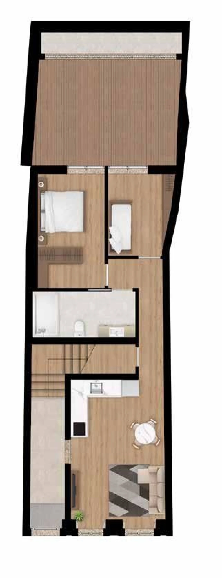 Apartamento T2 para Venda em Campanhã Planta 1