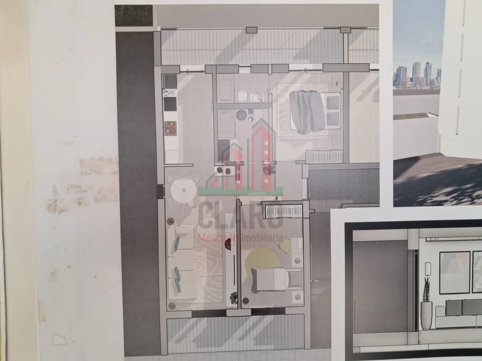 Apartamento T2 para Venda em Santo Antonio dos Olivais Foto 29