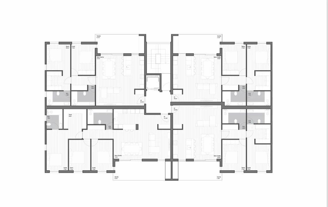 Apartamento T2 para Venda em Poiares (Santo Andre) Foto 28