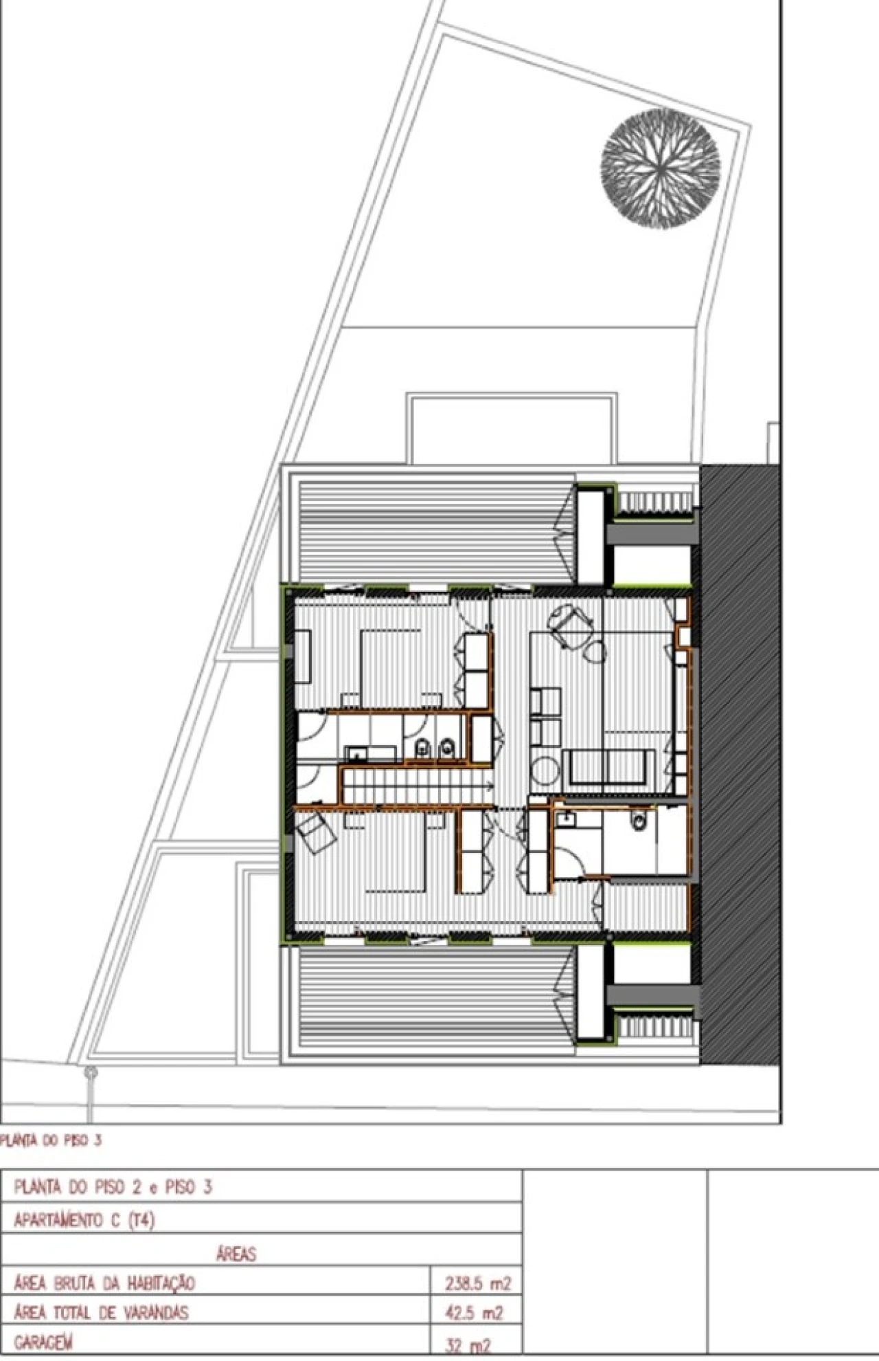 Apartamento T4 para Venda em Bonfim Planta 2