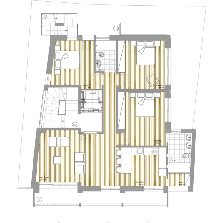 Apartamento T3 para Venda em Buarcos Foto 11