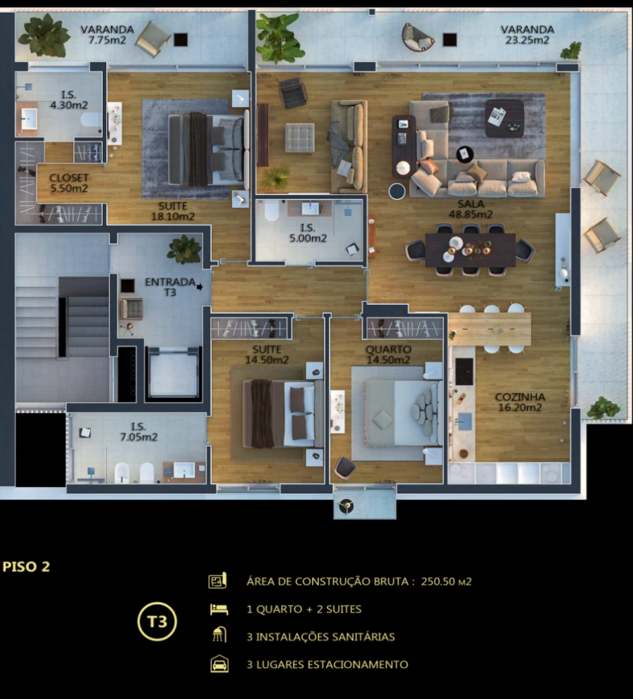 Apartamento T4 para Venda em Cascais e Estoril Foto 13
