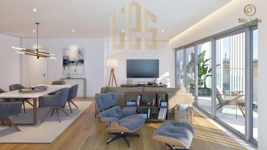 Apartamento T4 para Venda em Cascais e Estoril Foto 3