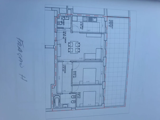 Apartamento T2 para Venda em Mafamude e Vilar do Paraíso Foto 22
