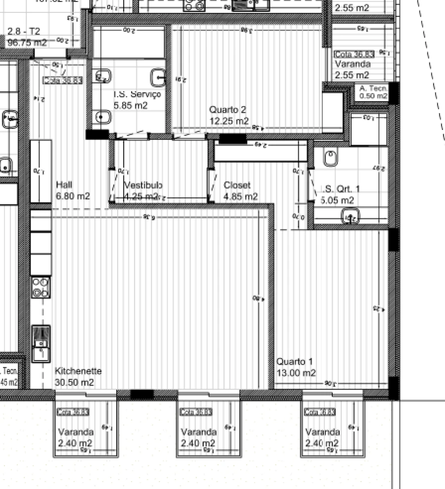 Apartamento T2 para Venda em Gulpilhares e Valadares Foto 32