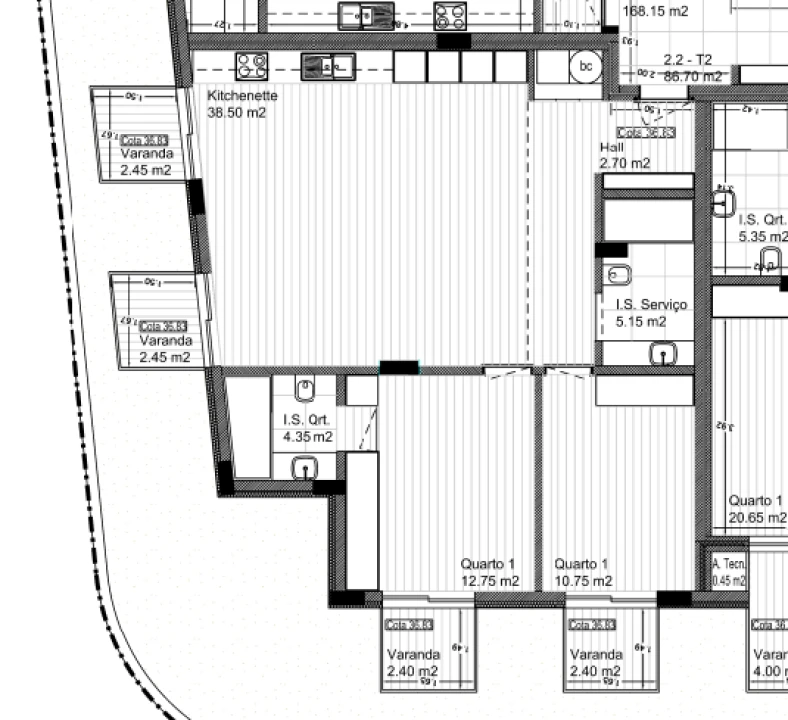 Apartamento T2 para Venda em Gulpilhares e Valadares Foto 32