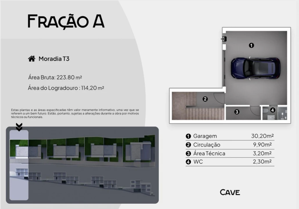 Moradia T3 para Venda em Caniço Planta 2
